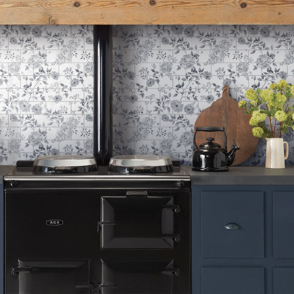 Original Style Cottage Garden Brickbond Grey Panels