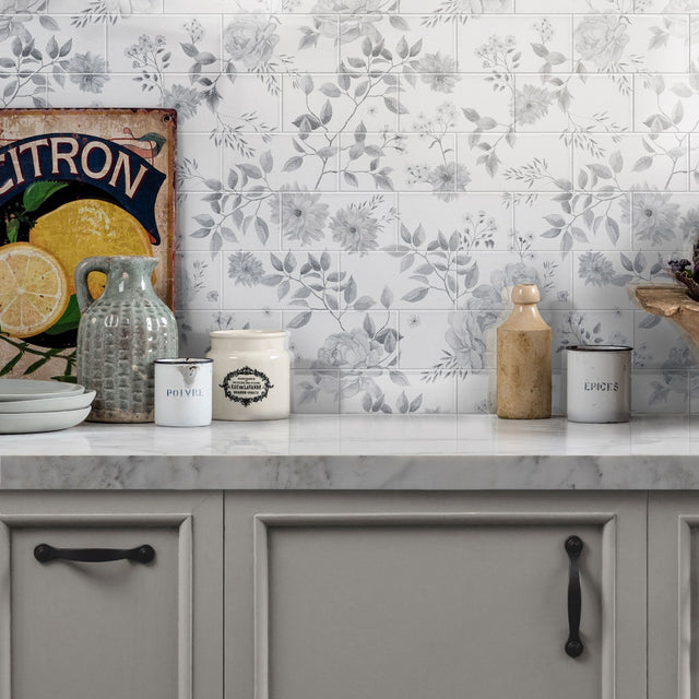 Original Style Cottage Garden Brickbond Grey Panels