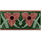 Original Style Dauphine on Victorian Green Border