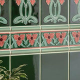 Original Style Dauphine on Victorian Green Border
