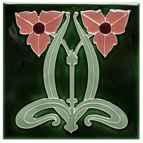 Original Style Dauphine on Victorian Green Tile