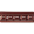 Original Style Dentil Burgundy Border