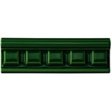 Original Style Dentil Edwardian Green Border