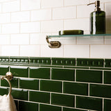 Original Style Dentil Edwardian Green Borders