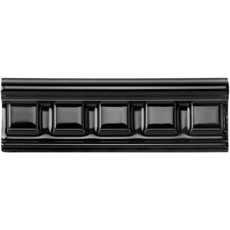 Original Style Dentil Jet Black Border