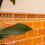 Original Style Dentil Ochre Borders