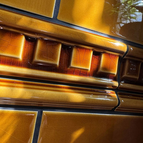 Original Style Dentil Ochre Borders