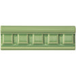 Original Style Dentil Palm Green Border