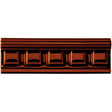 Original Style Dentil Teapot Brown Border