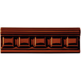 Original Style Dentil Teapot Brown Border