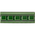 Original Style Dentil Victorian Green Border