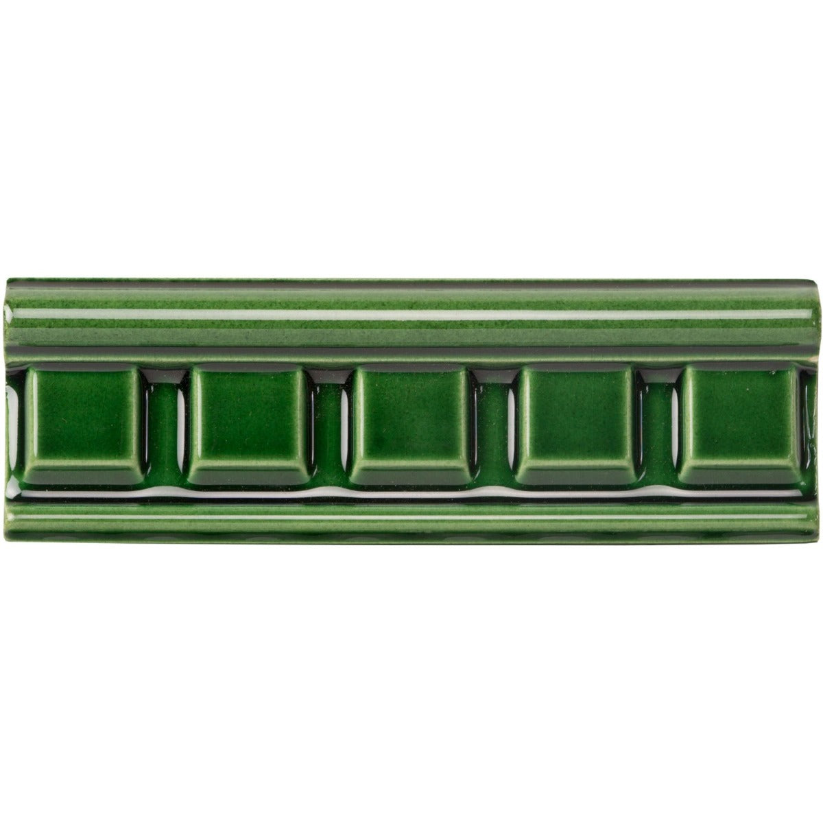 Original Style Dentil Victorian Green Border