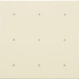 Original Style Dot Field Tile Charcoal Grey on County White Tile