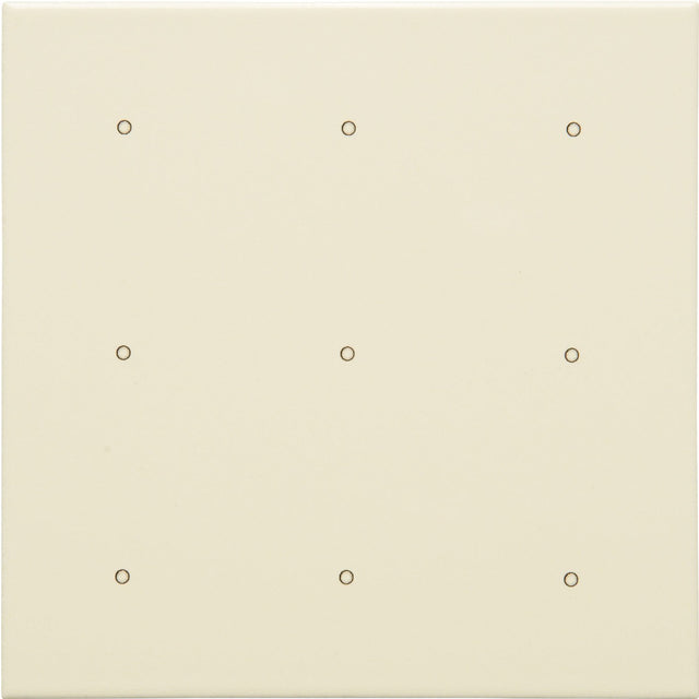 Original Style Dot Field Tile Charcoal Grey on County White Tile