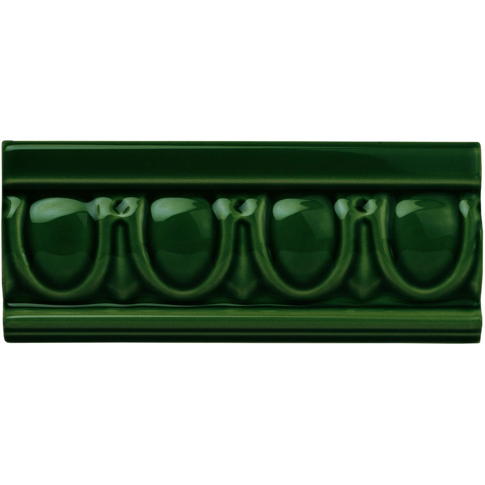 Original Style Egg & Dart Edwardian Green Border