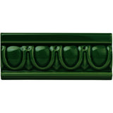 Original Style Egg & Dart Edwardian Green Border