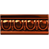 Original Style Egg & Dart Teapot Brown Border