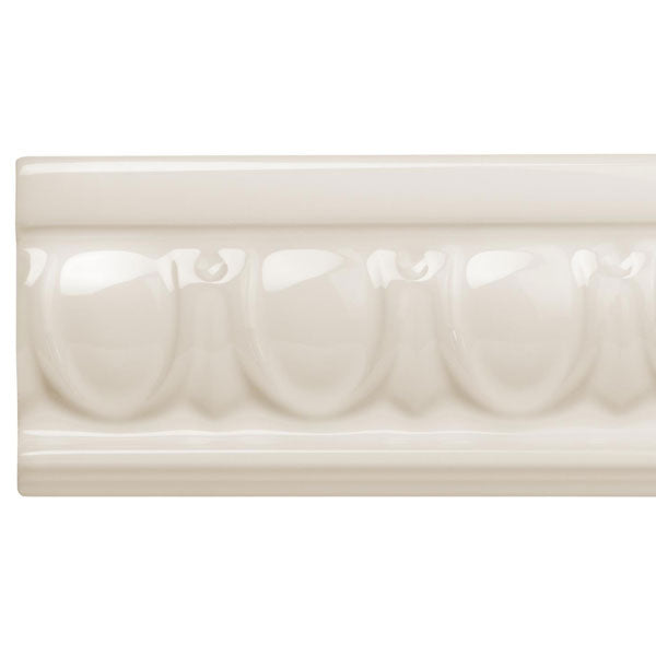 Original Style Egg & Dart Vintage White Border (detail)