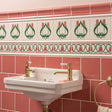 Original Style Elysée on Vintage White Tile
