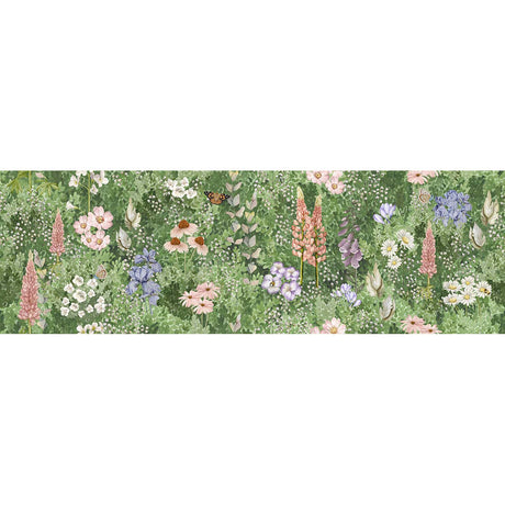 Original Style English Floral Garden Single Tile - Face 3
