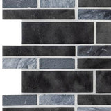Original Style Fawkes Dark Grey Linear Mosaic (detail)
