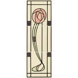 Original Style Glasgow Rose RH 3-tile Decor Set