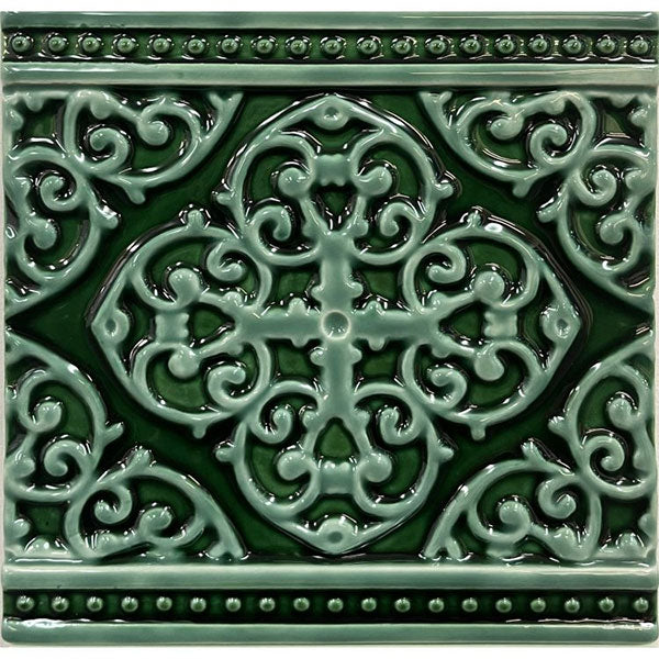 Original Style Grosvenor Jade Breeze on Victorian Green Tile