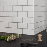 Original Style Half Field Tile Brilliant White