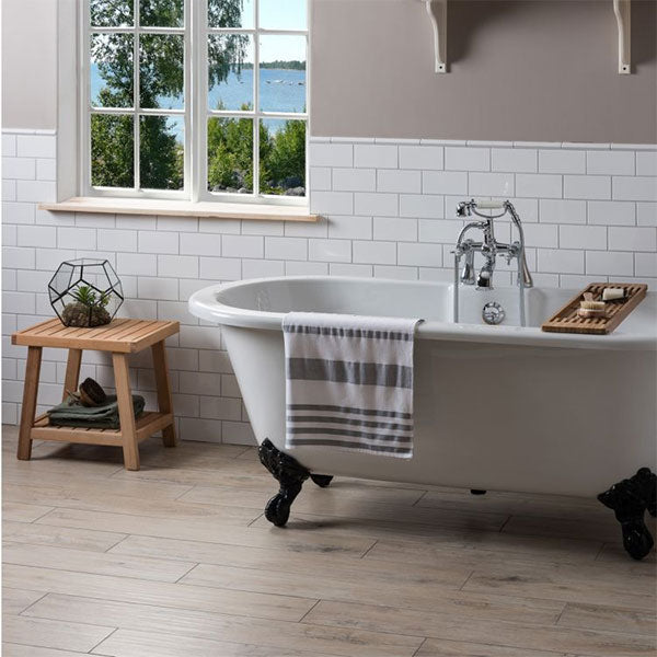 Original Style Half Field Tile Brilliant White