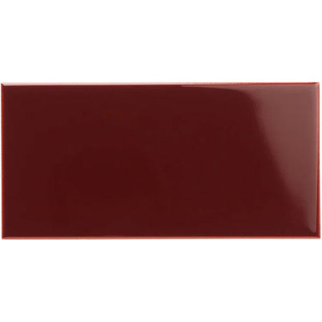 Original Style Half Field Tile Burgundy 