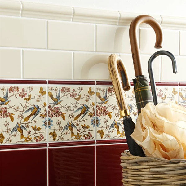 Original Style Half Field Tile County White