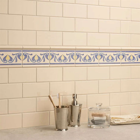 Original Style Half Field Tile County White
