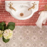 Original Style Half Field Tile Duchy Pink