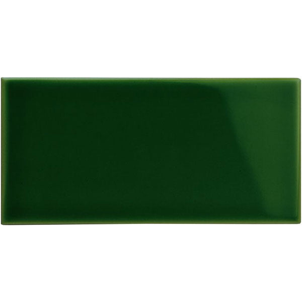 Original Style Half Field Tile Edwardian Green