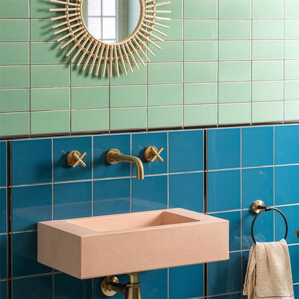 Original Style Half Field Tile Jade Breeze