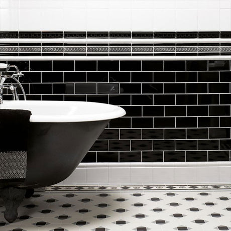 Original Style Half Field Tile Jet Black