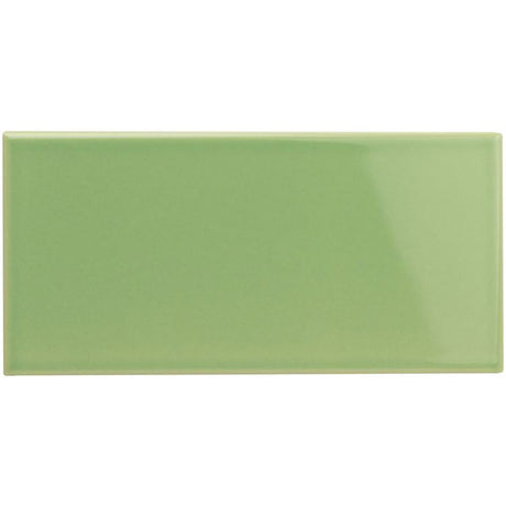 Original Style Half Field Tile Palm Green