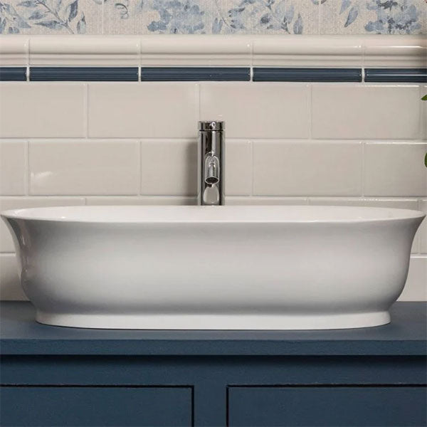 Original Style Half Field Tile Vintage White