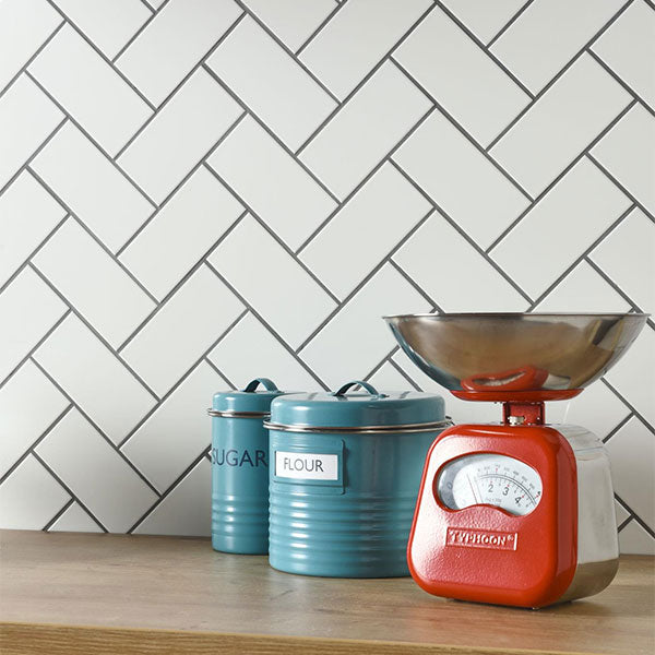 Original Style Half Field Tile Vintage White