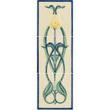 Original Style Henrietta Yellow Tulip 3-tile Set