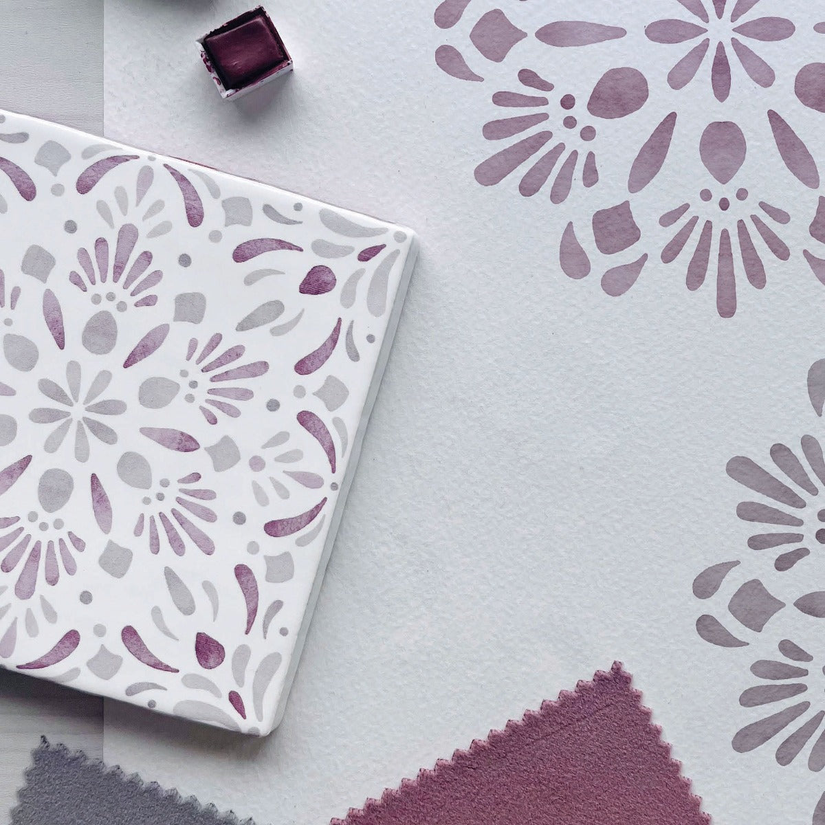 Original Style Jaipur Dahlia Tile