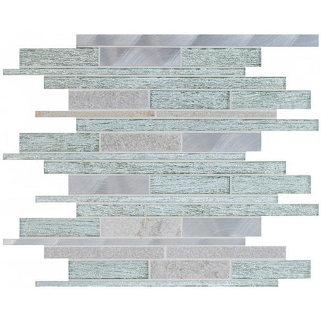 Original Style Khalifa Linear Mixed Material Mosaic 31 x 29.8cm
