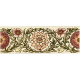 Original Style Knot Garden Pink Border Tile