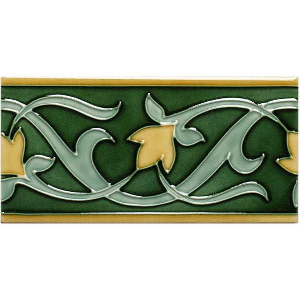 Original Style Lafleur on Victorian Green Border
