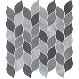 Original Style Leaf Grey Silver Mix Mosaic 28 x 27.5cm
