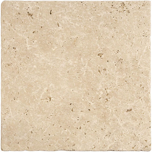 Original Style Levantine Ivory Unfilled & Tumbled Travertine