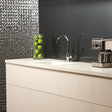 Original Style Merle Metallic Splashback setting