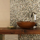 Original Style Mother of Pearl Shell Mosaic setting