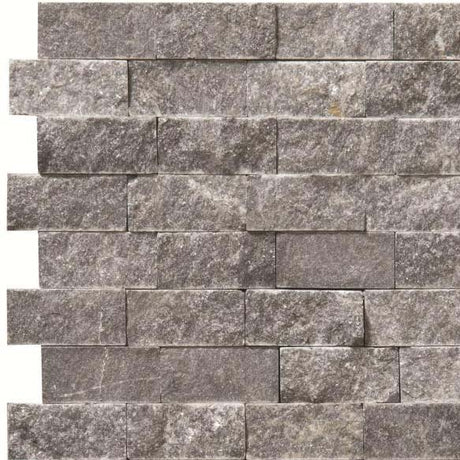 Original Style Negra Splitface Mosaic, tile detail