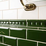 Original Style Omega Edwardian Green Borders